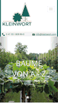 Mobile Screenshot of kleinwort.com